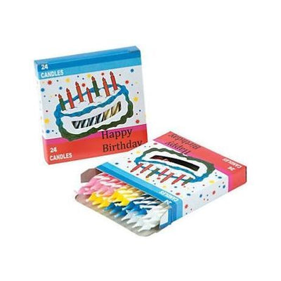 Birthday Candles 2 1/2" 24/pk