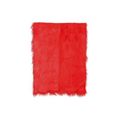 Fur Sheet 9" x 12" 1pc (Red)