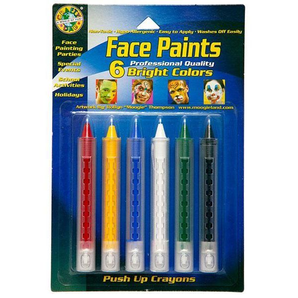 Push-Up Face Paint Bright Colors