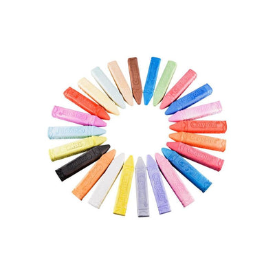 Crayola Washable Sidewalk Chalk 24/ct Tropical Colors