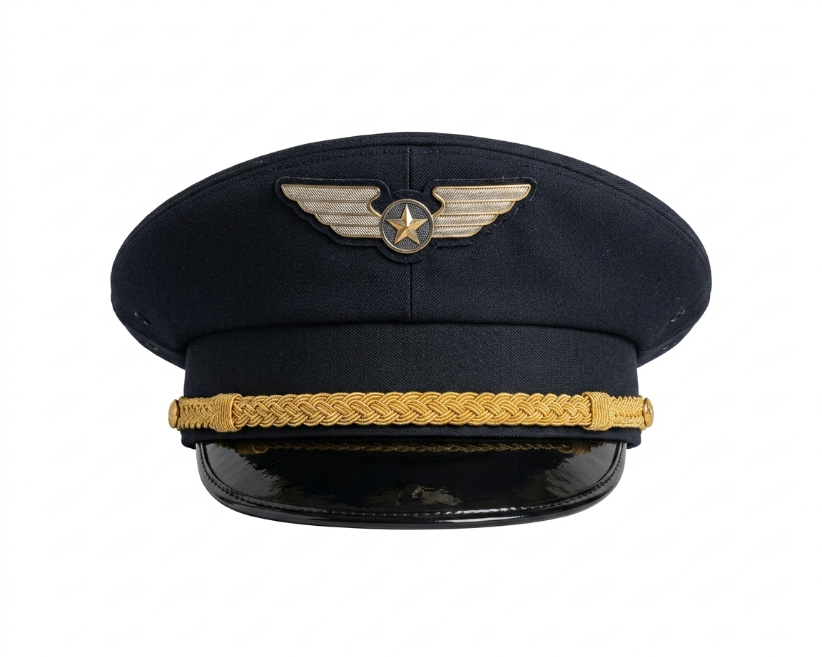 Adult Pilot Costume Hat 1/pc