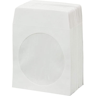 CD/DVD Envelopes Clear Window 50/Pack