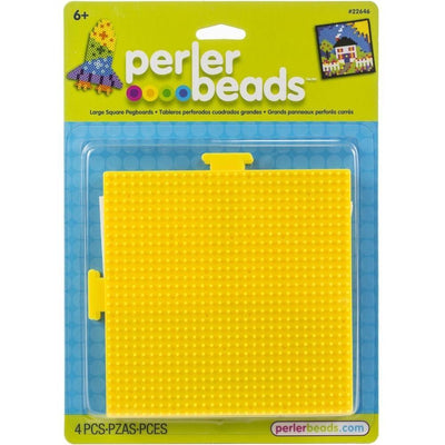 Perler Square Pegboard 2/pk