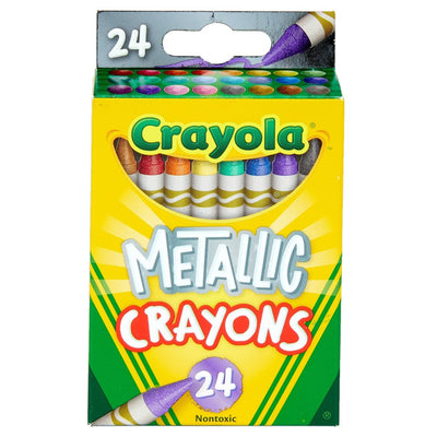 Metallic Crayons 24/pk