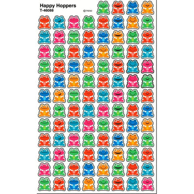 Happy Hoppers Frog Stickers 7/16" (8 Sheets) (discontinued)