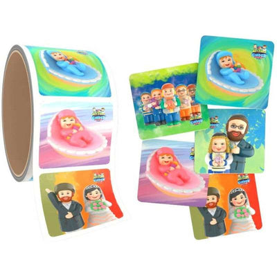 Mitzvah Kinder Mazel Tov Sticker roll