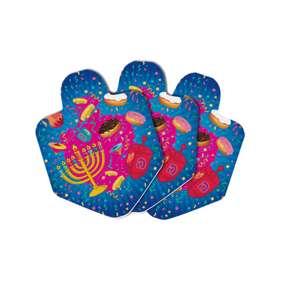 Dreidel Shaped Napkins 10/pk