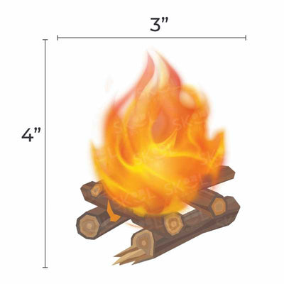 Fire Cutouts 3" x 4" 20/pk