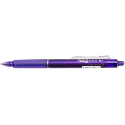Purple Frixion Clicker Gel Fine Pen, Bulk