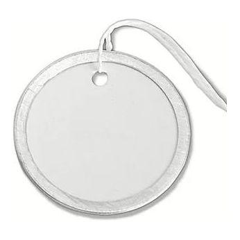 Metal Rim tags 2" circle 100/pk