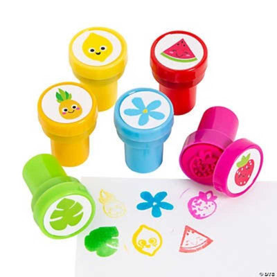 Fun Fruit Stampers 24/pk