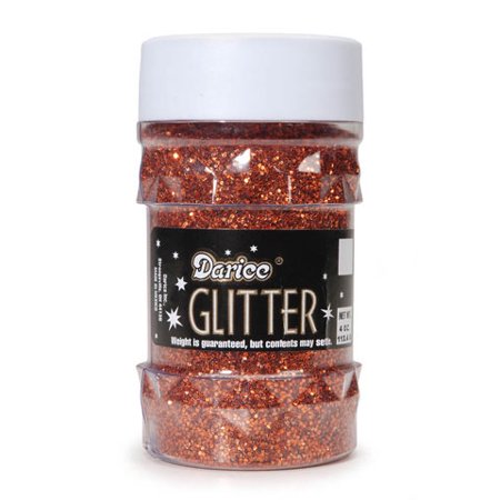 glitter jar-orange-4 oz. (Closeout)