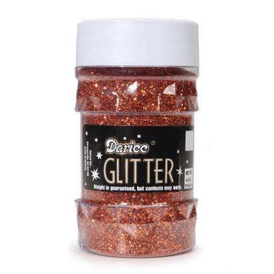 glitter jar-orange-4 oz. (Closeout)