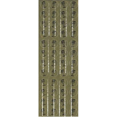 Gold Becher Dots Stickers