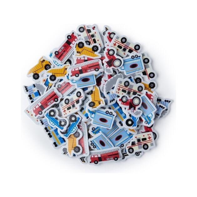 Pop Truck Foam Stickers 72pcs (closeout)