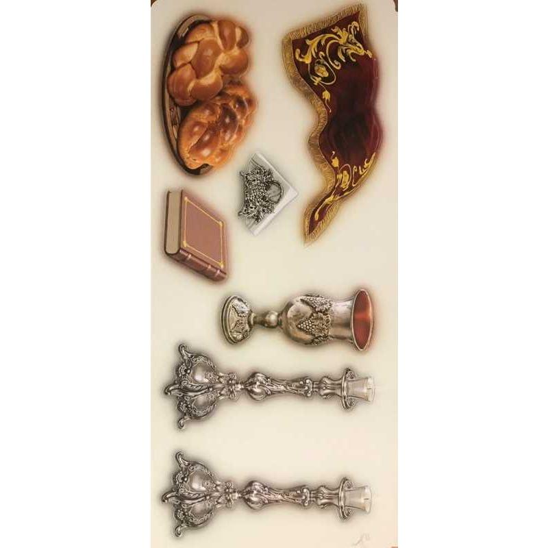 Shabbos Set Cutouts 20 Sets
