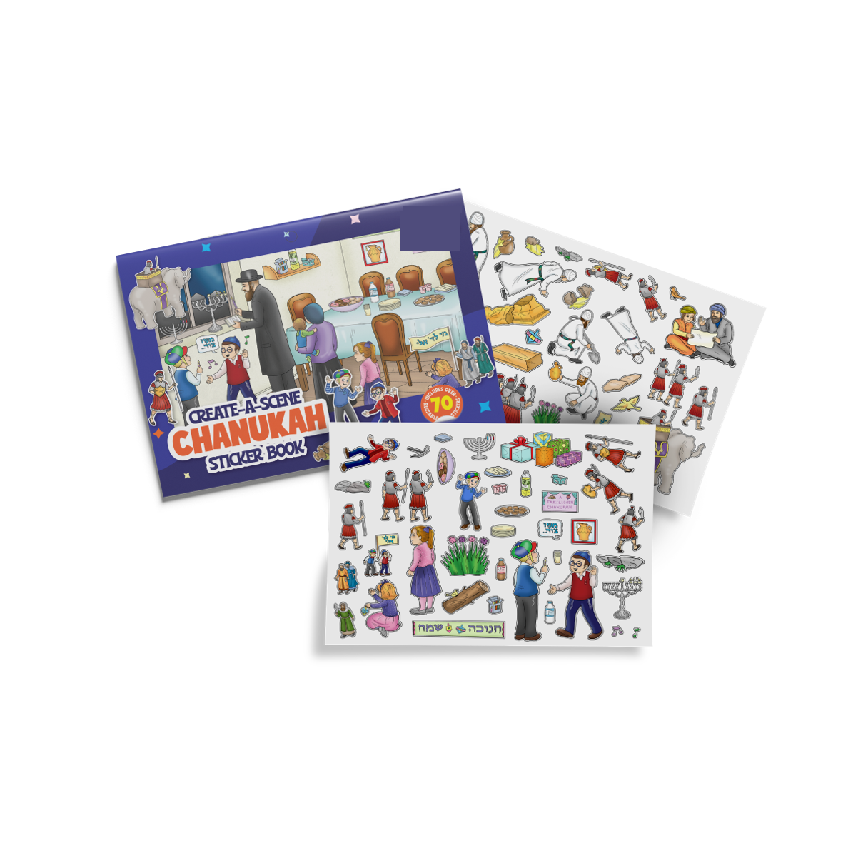 Chanukah Sticker Book