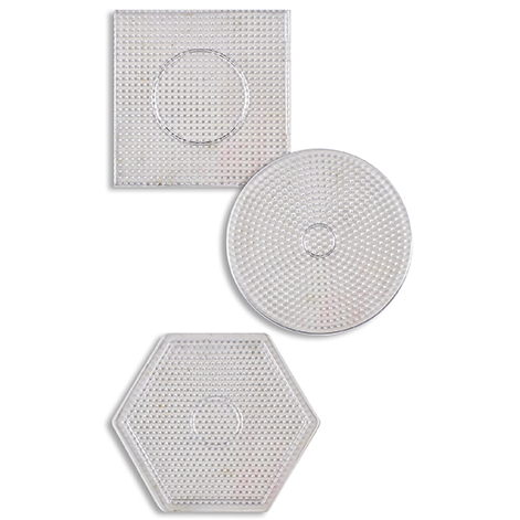 Perler Beads Pegboard 3 Assorted Shapes