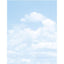 Poster Board Clouds Design, 22 x 28 Inches