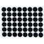 Color Coding Dot Sticker (Assorted Colors, 3/4", 25)
