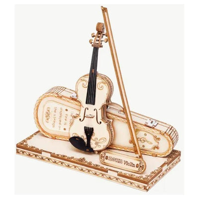 3D Wooden Puzzle Violin capriccio