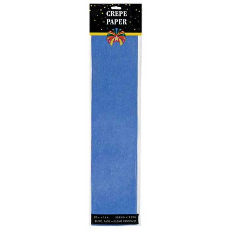 Crepe Paper Sheets 20" x 7.5' (Black)