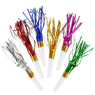 Fringed whistles 7" 144pk