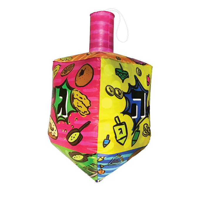 Inflatable Dreidel 12" x 32"