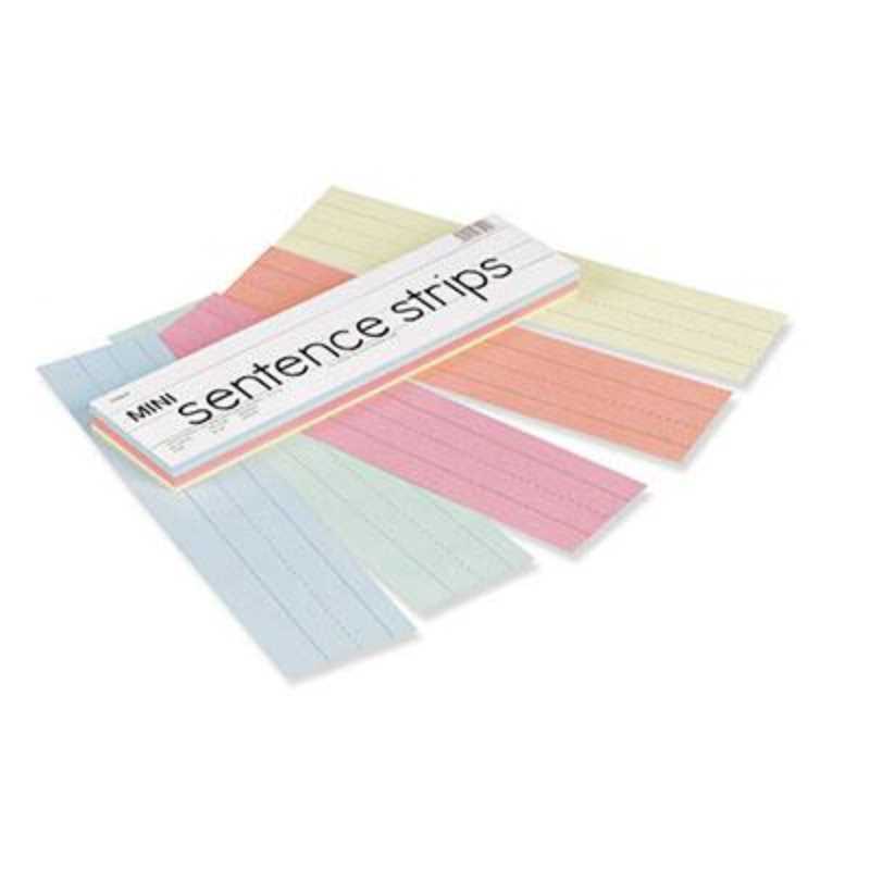 Sentence Strips (Assorted, 3"x24")