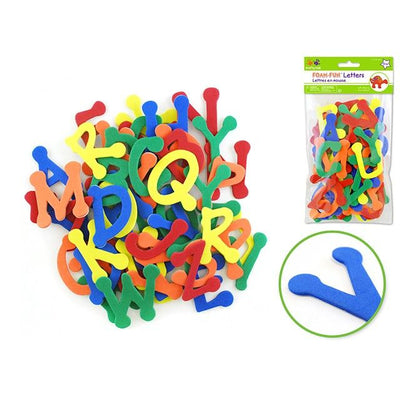 2" Foam-Fun Letters x52 Self-Stick