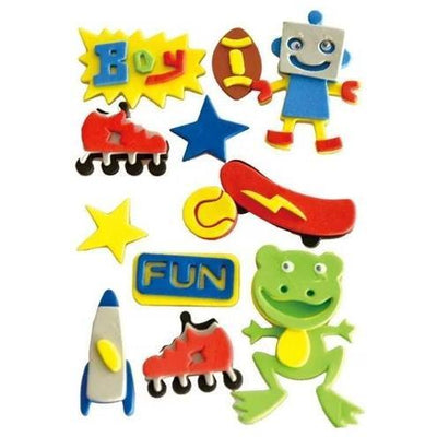 Eva frog stickers (Discontinued)