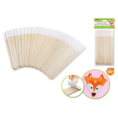 Adhesive Craft Sticks 5.9" x 3/4" 25/pk