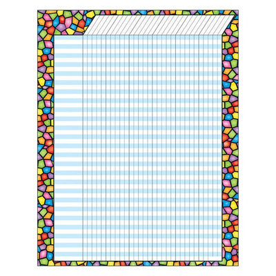 Stained Glass Vertical Incentive Chart – Jumbo (discontinued)