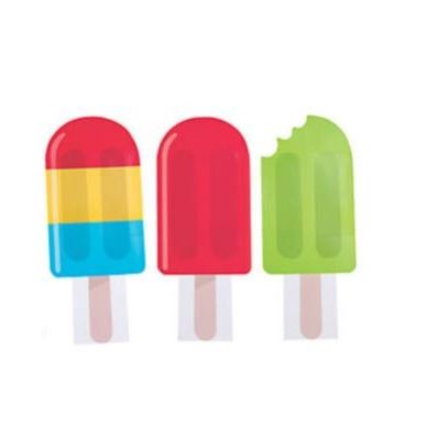 Ice Pop Party Cardboard Stand-Ups 23" x 55" 3/pk