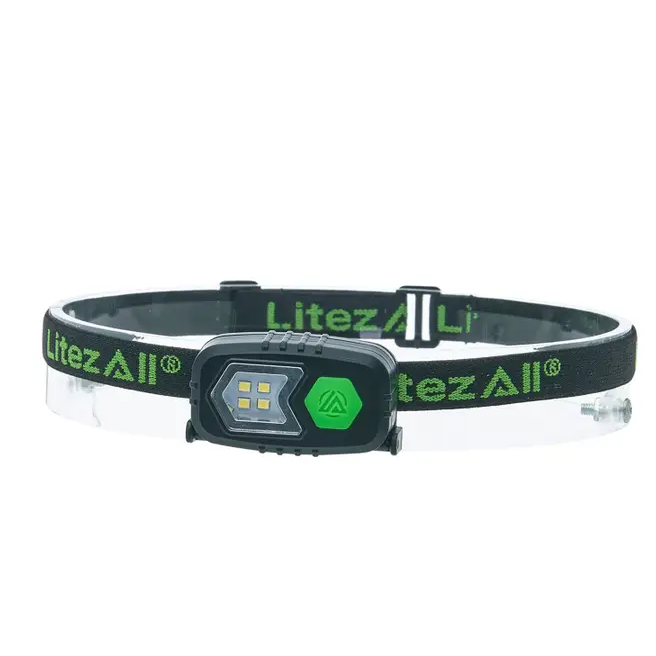 Head Light 1.4" x 2.4" x 1.3" Fits Most Head Sizes 1/pc