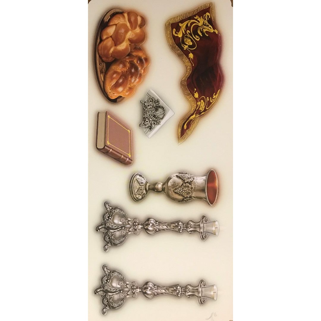 Shabbos Set Cutouts 20 Sets