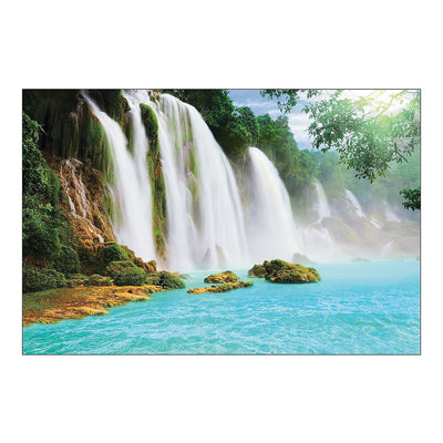 Waterfall Scene Backdrop, 9 ft. x 6 ft. 3 Pc.