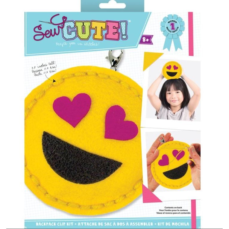 Mini Emoji Sewing Kit 4 1/2"