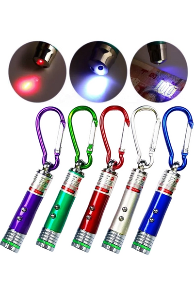3 In1 Led Light And Laser Pointer 1/pc