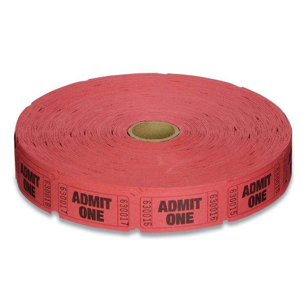 Roll Tickets (double, Green) 2000 sets per roll