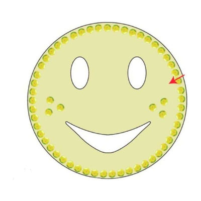 DIY Smiley Craft Cutouts 12/pk (discontinued)