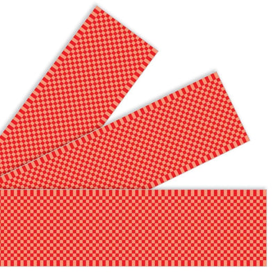 Red Checkerboard Borders 2 3/4in x 35ft 12/pk(Discontinued)