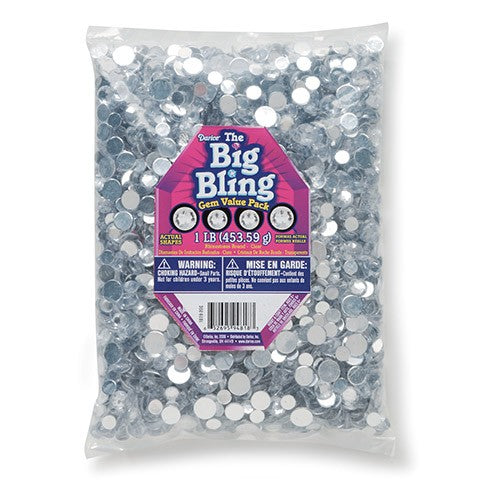 Rhinestones Clear 8-11mm 1lb (Closeout)