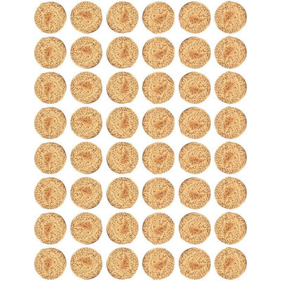 Matzos Stickers Round 19mm Color Print 10 /pk