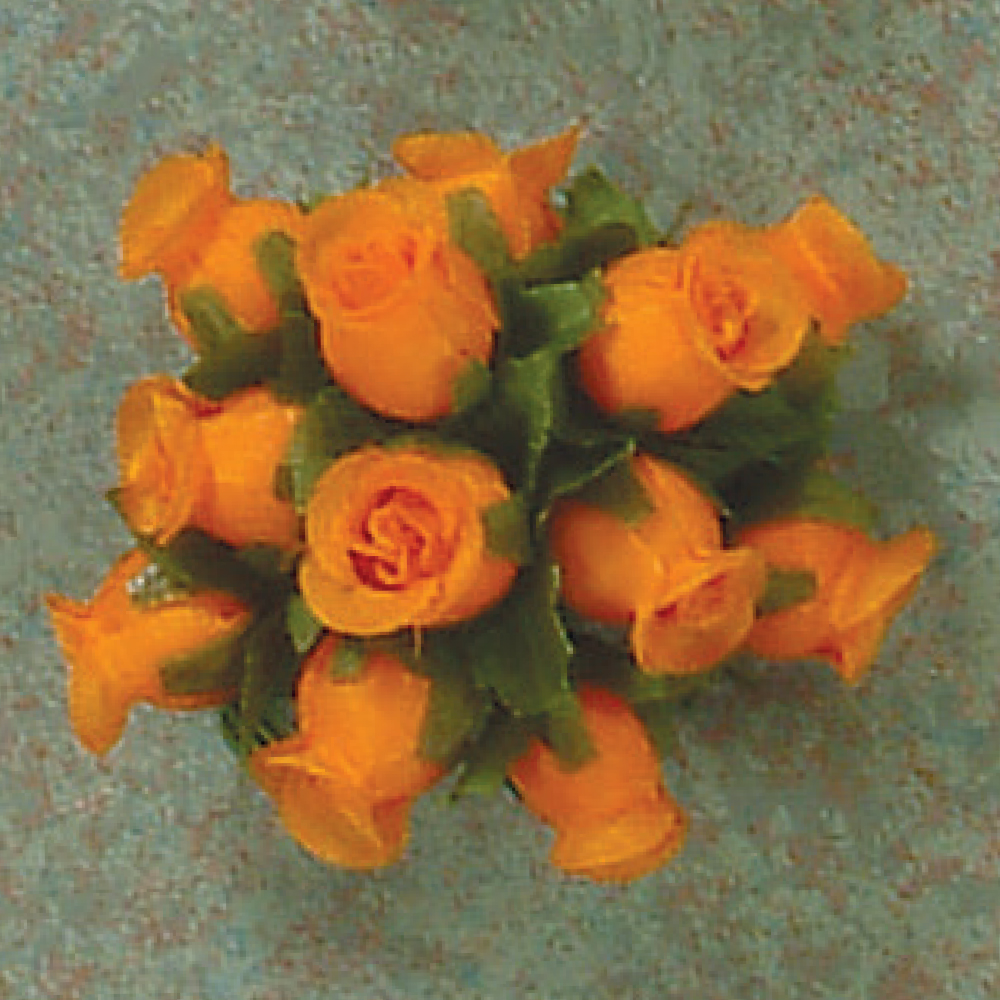 Poly Rose Orange color, 144/pk