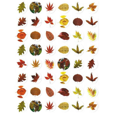 Leaves Stickers 3/4" (10 Sheets)