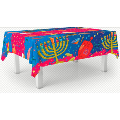Chanukah Tablecloth 1/pk