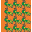 Grasshopper Die Cut Stickers 0.75"