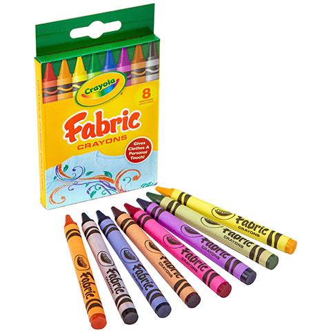 Fabric Crayons 8/pk