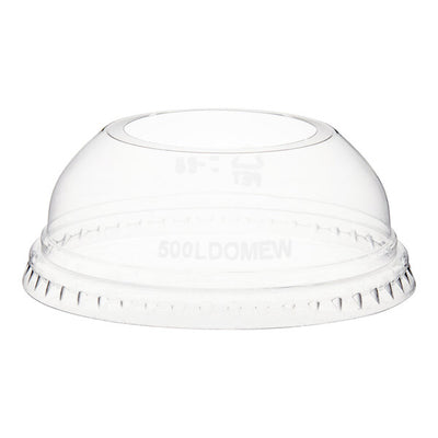 Clear Plastic Dome Lid for 12oz 50/pk